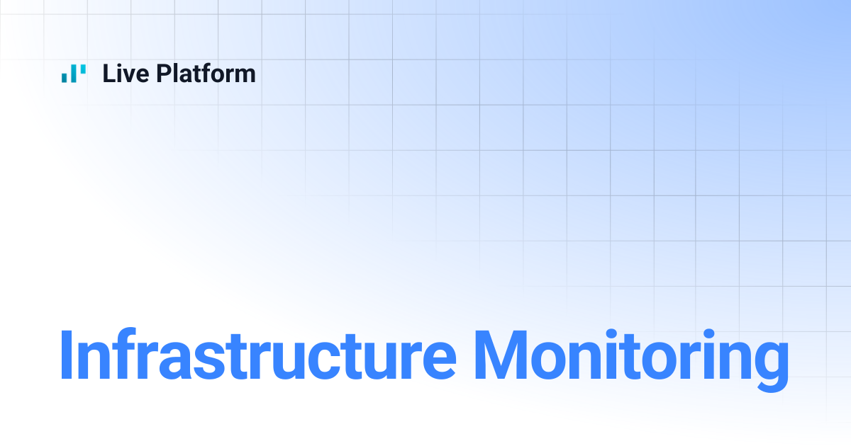 Infrastructure Monitoring | Live Platform